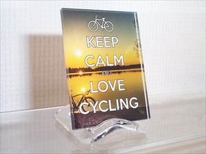 KEEP CALM AND LOVE CYCLING (XLE 28)