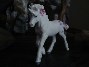 Mythical Spotted Pony prancing about