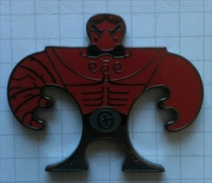 Geocaching Strongman Geocoin - Hellboy Edition fro