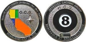 OCG-Obsessed Caching Group Geocoin