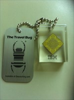 Mein 1ter Travel Bug