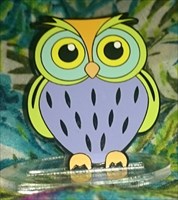 Owl-Geocoin-B5-K Unconditionally Colorful