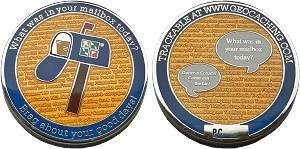 What&#39;s in your mailbox? Geocoin