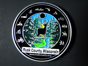 Rusk County Geocoin (Side 2)