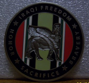 Moe&#39;s Iraqi Freedom Geo Coin