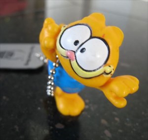Garfield freut sich auf seinen Ausflug
