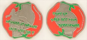 Spicy - Nothing is hotter than Terrain V Geocoin -