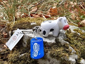 Travelling Cow in its first cache