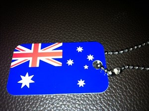 Australian Flag Tag