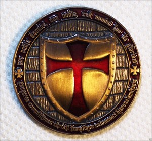 Knights Templar Geocoin