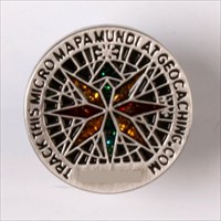 Micro Mapa Mundi coin
