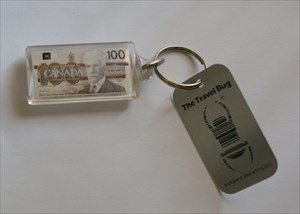 Front side of $100 Key Tag