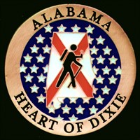 Alabama GeoCoin - Dixie