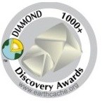 luzzi1971&#39;s EarthCache Discovery Award Tag Diamond