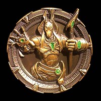 Stargate Anubis antik gold front