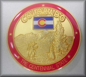 COlorado geocoin (2005)