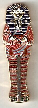 King Tut Coffin front