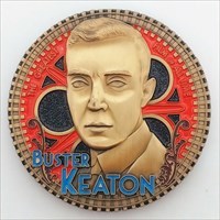 Buster Keaton - The General Geocoin front