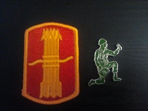 197th FA Patch and Cacher Coin