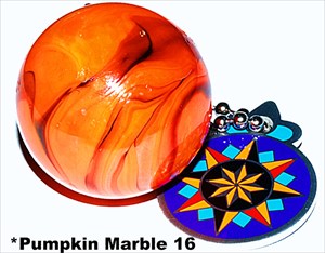 *Pumpkin Marble 16