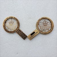 LC23 Magnifying Glasses Geocoin Bronze Edition