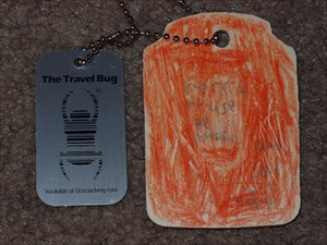 Front of Travel Bug