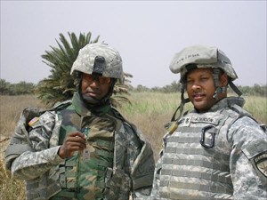 with the Troops in Iraq
