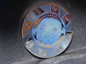 Mimbres 2.0 Limited Edition BLUE Enamel Polished N