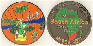 Signal Geocoin - #15 - Mar 07 - &quot;South Africa&quot;