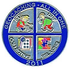 Geocaching &#8211; All In One Geocoin 2011
