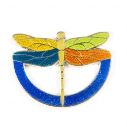 Dragonfly Geocoin  Hawker GC Edition front