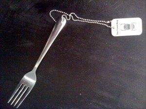 Fork accidentally taken from Crazy Burger