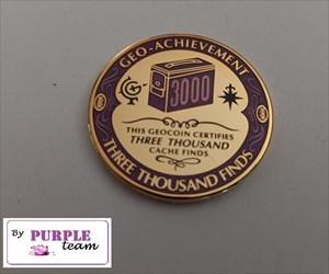 Purple_Team - Achievement 3000 caches