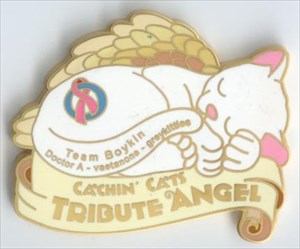Cachin Cats Tribute Angel - gold