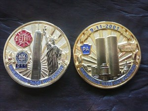 9/11 Never Forget Geocoin