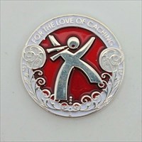 For The Love Of Caching Geocoin front