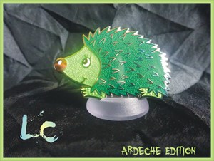Hedgehog Geocoin - Ardeche Edition