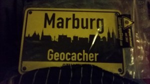 TB: DreiTreiser MARBURG Schild