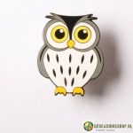 Owl-Geocoin-B6-2D NightOwl by Bex Moe