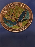 Cache on trash out 2021 geocoin