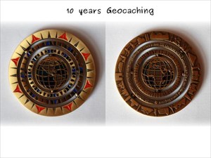 10 years Geocaching