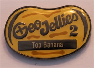 GeoJellies 2 Geocoin - Top Banana Edition