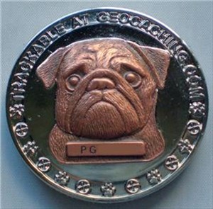 TB1FX0V) Pug Geocoin - NJPugs Pug Coin