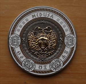 Medusa Silver Gold