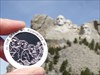 Mt. Rushmore Benchmark Geocoin
