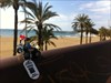 At Barcelona beach!