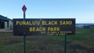 Panulu'u Black Sands Beach - Picture 4 The sign