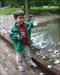 My son, the coin, and White Lick Creek