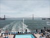 Golden Gate Bridge  Leaving San Francisco