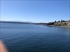Left the little guy at an old fort in an island. Its a bit spooky there so I hope he won't leave haunted by ghosts. Atleast its a nice island. Photo is from the nearby ferry terminal.  Log image uploaded from Geocaching® app